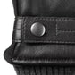 Isotoner Signature Men's Faux-Leather Sleekheat Gloves Black Size Large