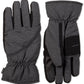 Isotoner Signature Men's Sleek Heat Waterproof Gloves Black Size Large