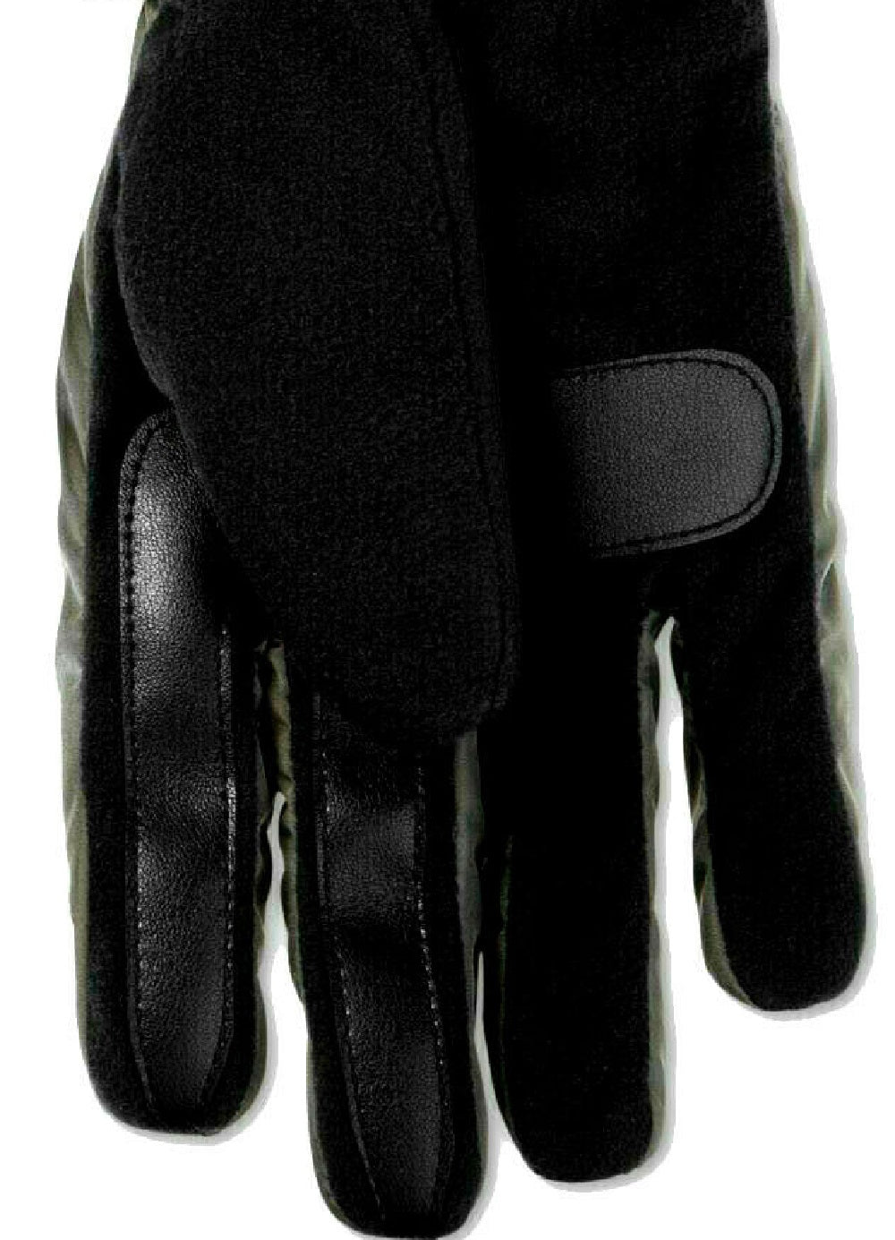 Isotoner Signature Men's Smart Dri Fleece Lined Touch Screen Winter Gloves Gray Size Large