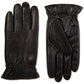 Isotoner Signature Men's Sleekheat Faux Nappa Gloves Black Size Medium