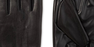 Isotoner Signature Men's Sleekheat Faux Nappa Gloves Black Size Medium