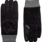 Isotoner Signature Men's Smartdri Gloves Black Size Large