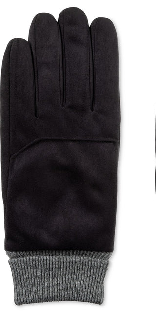 Isotoner Signature Men's Smartdri Gloves Black Size Large