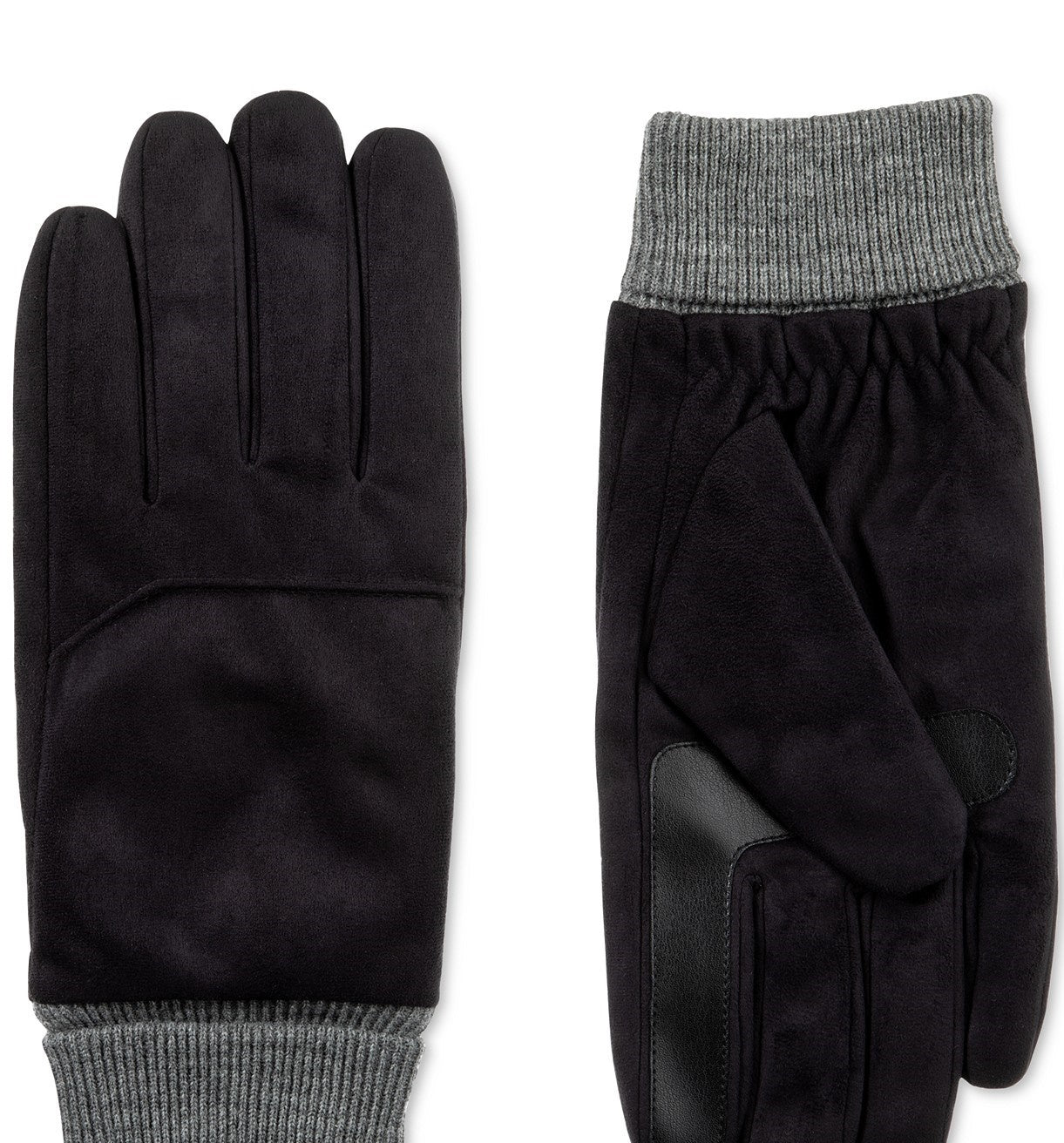 Isotoner Signature Men's Smartdri Gloves Black Medium