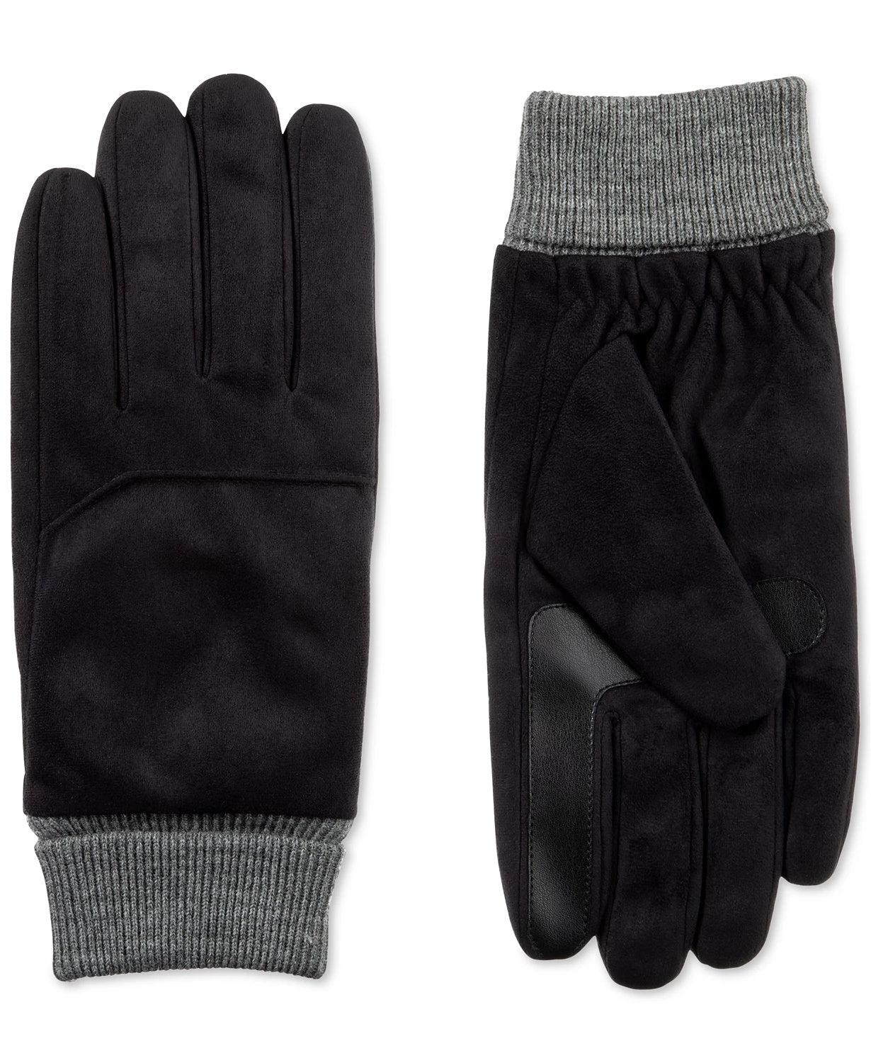 Isotoner Signature Men's SmartDri Gloves Black Size X-Large
