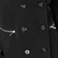 Maralyn & Me Juniors' Double-Breasted Peacoat Black Size Small