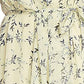 Cece Women's Wisteria Vines Sleeveless Dress Yellow Size 8