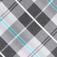 Perry Ellis Men's Dever Classic Plaid Tie Charcoal One Size