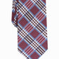 Perry Ellis Men's  Cameron Plaid Tie Marron One Size