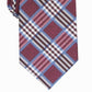 Perry Ellis Men's  Cameron Plaid Tie Marron One Size