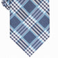 Perry Ellis Men's  Cameron Plaid Tie Navy One Size