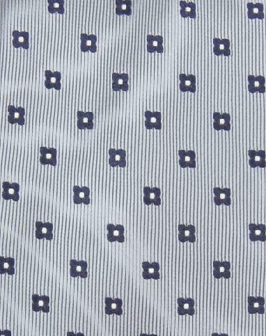 Club Room Men's Silk Blend Professional Business Neck Gray  One Size