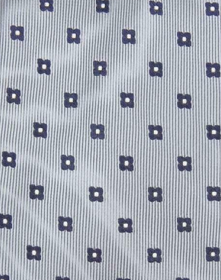 Club Room Men's Silk Blend Professional Business Neck Gray One Size