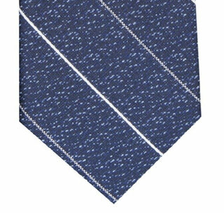 Alfani Men's Calusa Stripe Silk Blend Professional Neck Tie Blue One Size