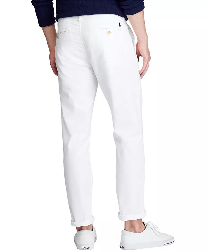 Ralph Lauren Men's Straight Fit Chino Pants White Size 33x32