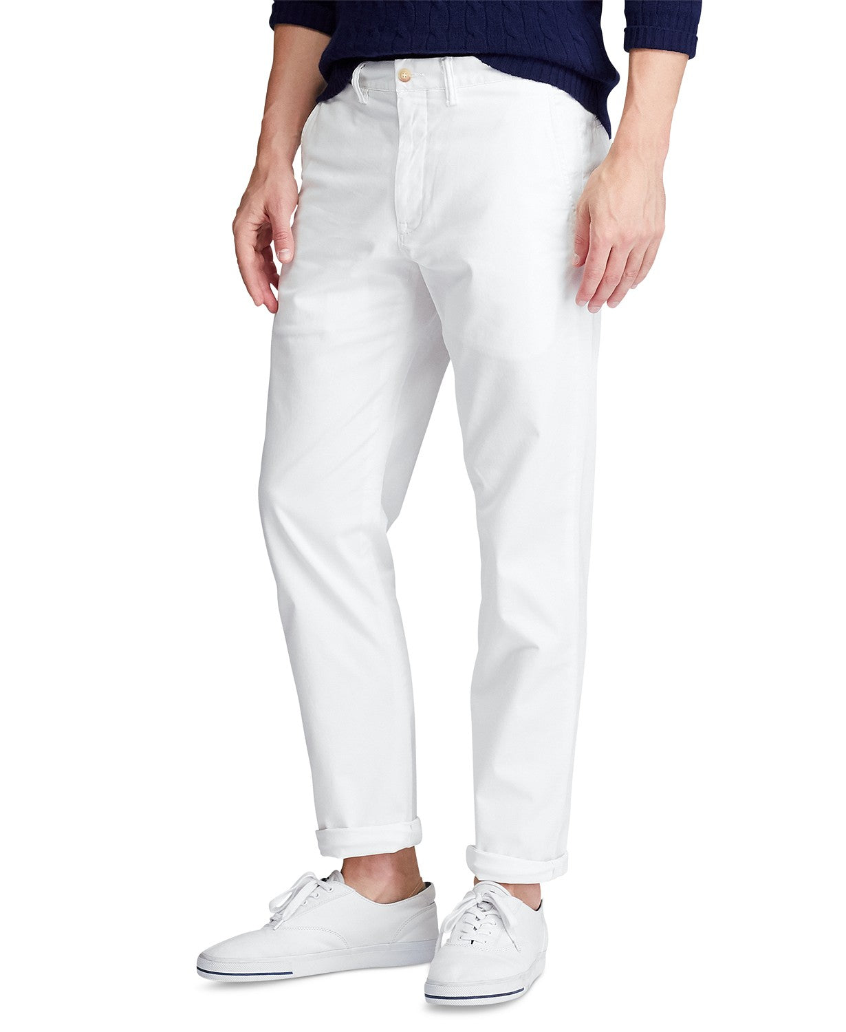 Ralph Lauren Men's Straight Fit Chino Pants White Size 33x32