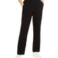 Danielle Bernstein Women's Paperbag Waist Pants Black Size Extra Small