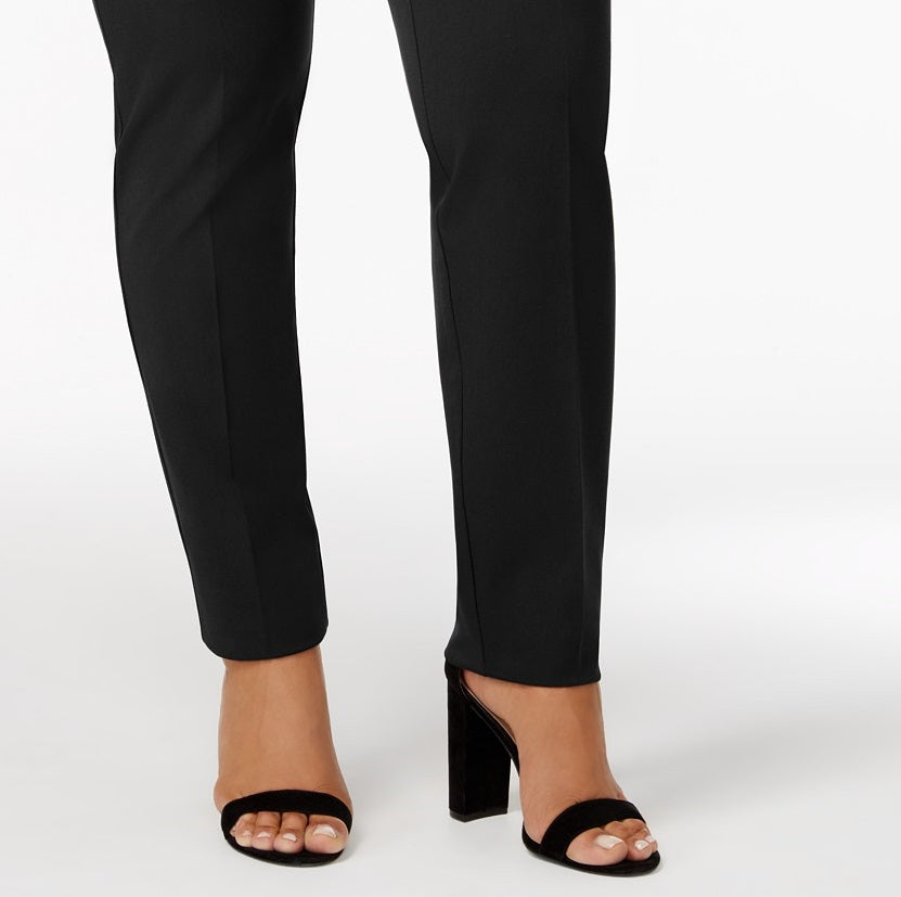 Alfani Women's Cropped Pants Black Size 6