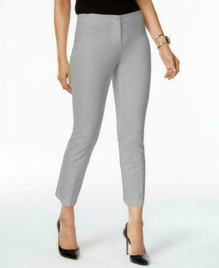 Alfani Women's Petite Cropped Pants Gray Size 12 P
