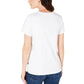 Levi's Women's The Perfect Cotton Batwing-Graphic T-Shirt White Size Small