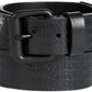 Calvin Klein Men's Embossed Logo Belt Black Size 42 Regular