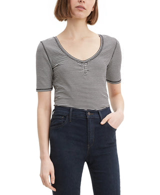 Levi's Women's Cecilia T-Shirt White Size Extra Large