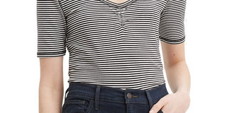 Levi's Women's Cecilia T-Shirt White Size Extra Large