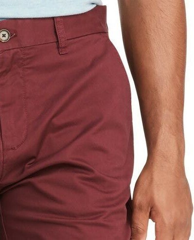 Tommy Hilfiger Men's Th Flex Stretch 9" Shorts Red Size 40