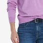 Tommy Hilfiger Men's Signature V-Neck Sweater Purple Size Small