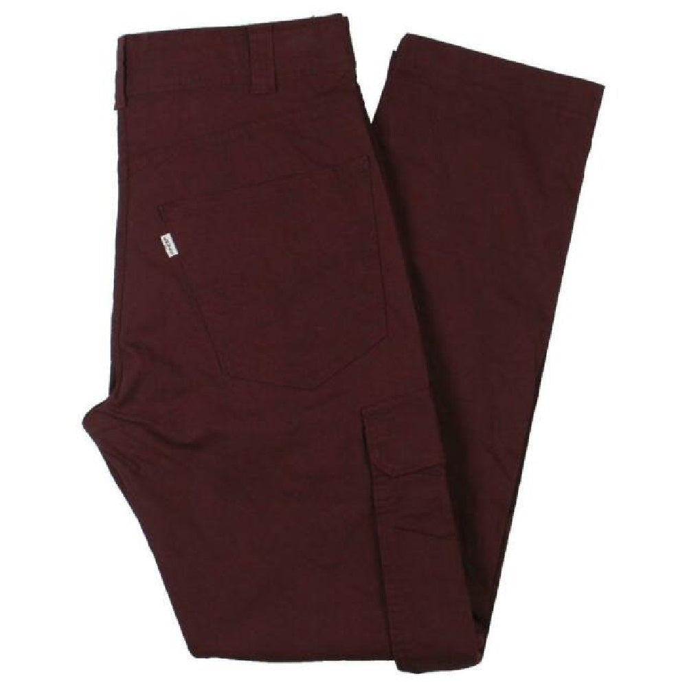 Levi's Men's 502 Aviator Tapered Cargo Pants Wine Size 33X32