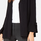 Alfani Women's Tie-Sleeve Cardigan Black Size Medium