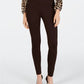 INC International Concepts Women's Petite Seamless Leggings Brown Size 4P