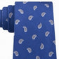 Michael Kors Men's Paisley 100% Silk Neck Tie Blue Size Regular