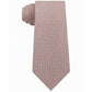 Michael Kors Men's Classic Geo Cube Silk Twill Tie Blue Size Regular