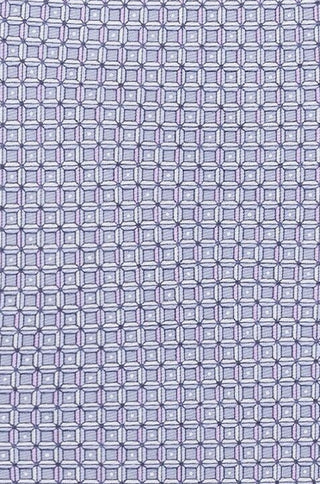 Michaler Kors Men's Classic Geo Cube Silk Twill Tie Gray One Size