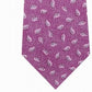 Michael Kors Men's Classic Tossed Pine Silk Twill Tie Dark Pink Size Regular