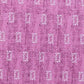 Michael Kors Men's Micro Connected Logo Printed Tie Pink One Size