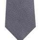 Michael Kors Sorento Silk Classic Neck Tie Silver 3 1/8" Dark Gray Size Regular