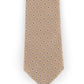 Michael Kors Men's Light Geometrics Neck Tie Brown Size Regular