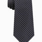 Michael Kors Men's Black Diamond Check Neck Tie Gray Size Regular