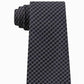 Michael Kors Men's Black Diamond Check Neck Tie Gray Size Regular