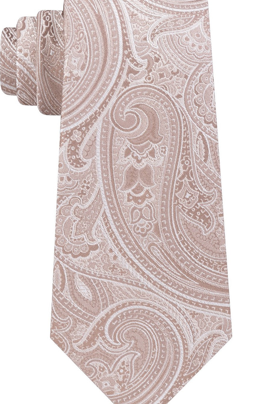 Michael Kors Men's Paisley Tie Med Beige Size Regular
