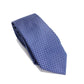 Michael Kors Men's Dark Blue Micro Weave Check Silk Neck Tie Blue Size Regular