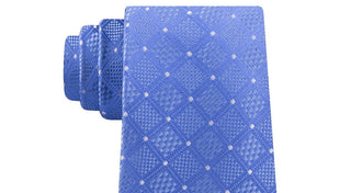 Michael Kors Men's Blue Silk Professional Business Neck Tie Navy Size Regular