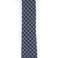Michael Kors Men's Artisinal Shadow Grid Tie Navy Size Regular