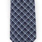 Michael Kors Men's Artisinal Shadow Grid Tie Navy Size Regular