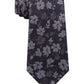 Michael Kors Men's Artisanal Shadow Botanical Tie Black Size Regular