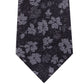 Michael Kors Men's Artisanal Shadow Botanical Tie Black Size Regular