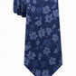 Michael Kors Men's Artisanal Shadow Botanical Tie Navy Size Regular