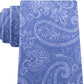 Michael Kors Men's Light Blue Paisley Neck Tie New Navy Size Regular